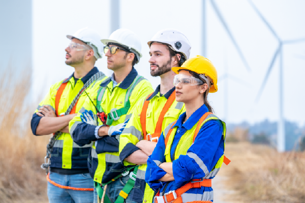 TMT Teknik endüstriyel ekip ve saha çalışması